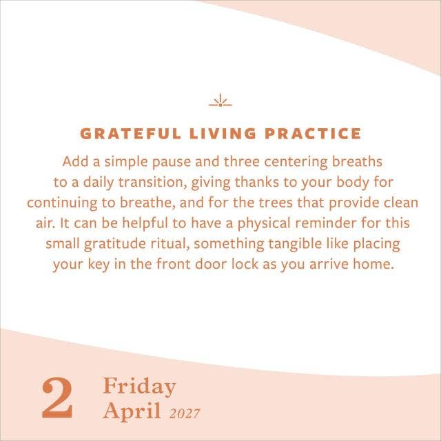 2027 Everyday Gratitude Page-A-Day®