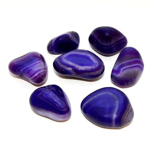 Purple Dyed Agate