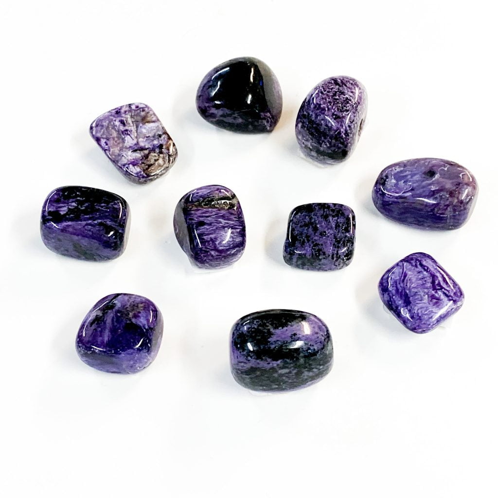 Charoite Tumbled Pieces