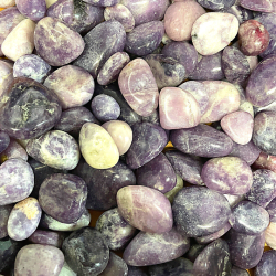 Lepidolite tumbled