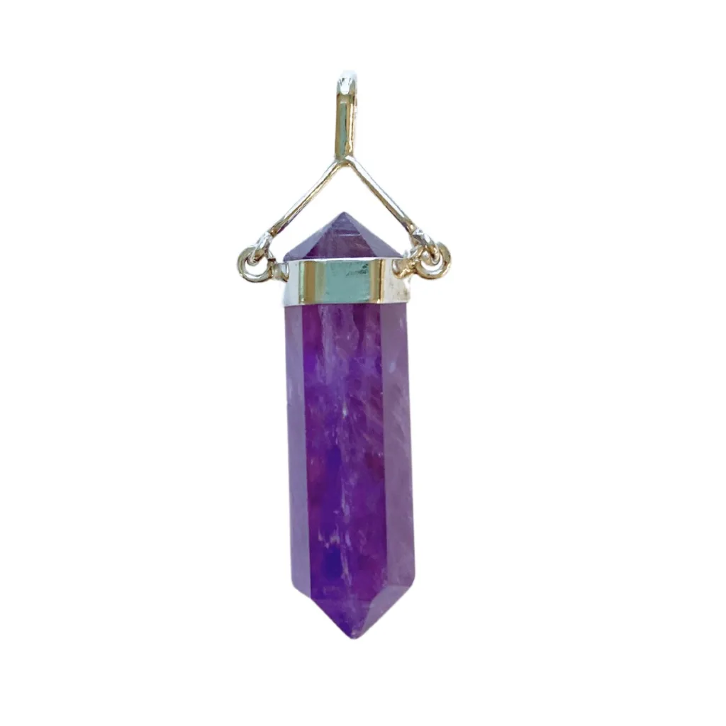 Amethyst Double Terminated Pendant