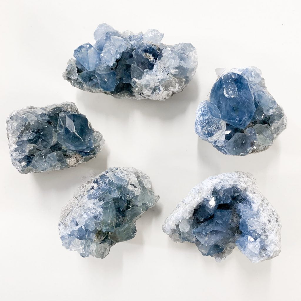 Celestite Cluster