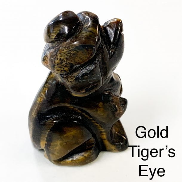 Gold Tiger's Eye Dog