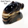 Gemstone Horse Head - Gold Tiger's Eye