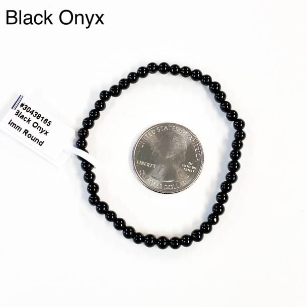Black Onyx Bracelet as a protective shield and grounding tool
