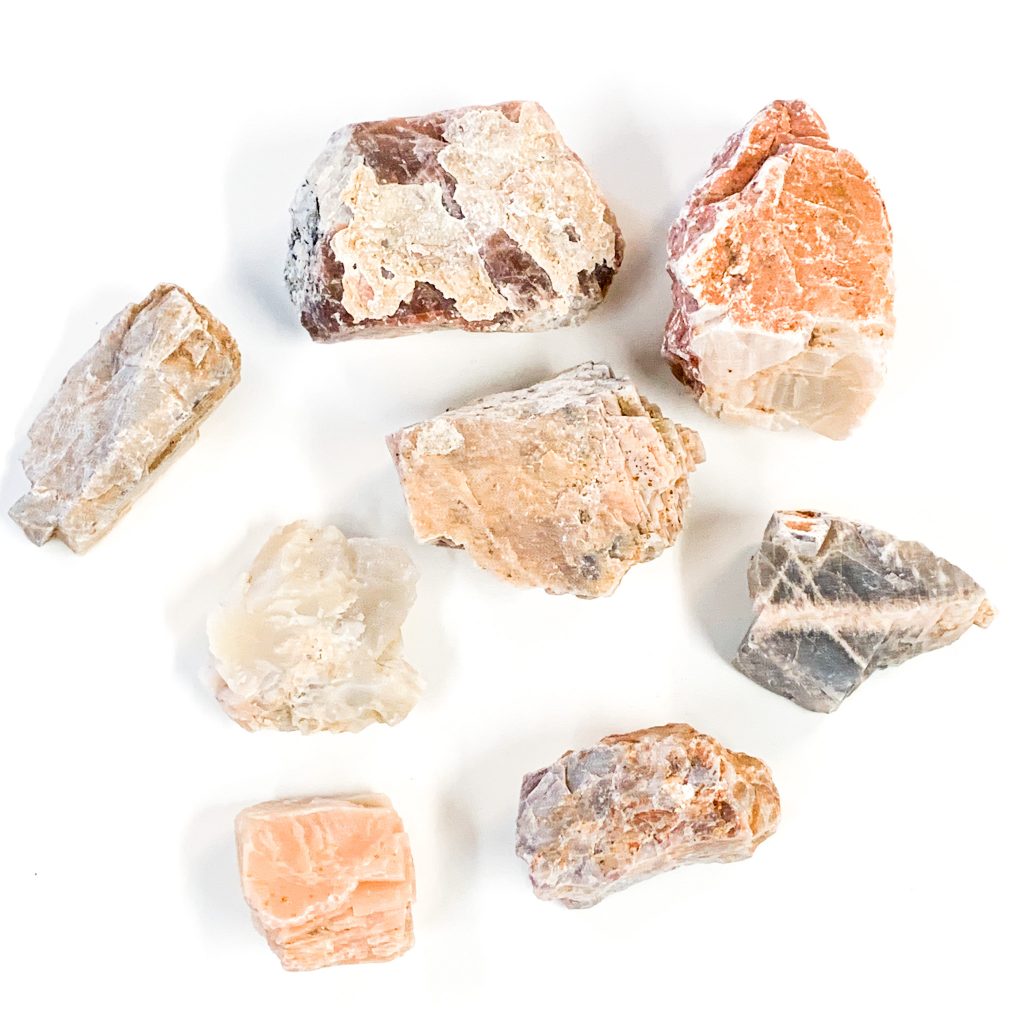 Moonstone Rough Chunks