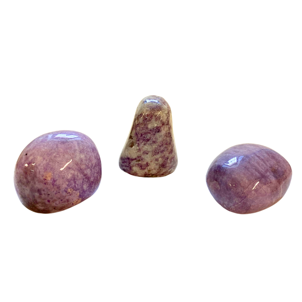 lepidolite power stones