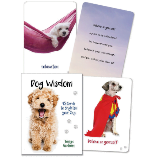 Dog Wisdom Deck with cards