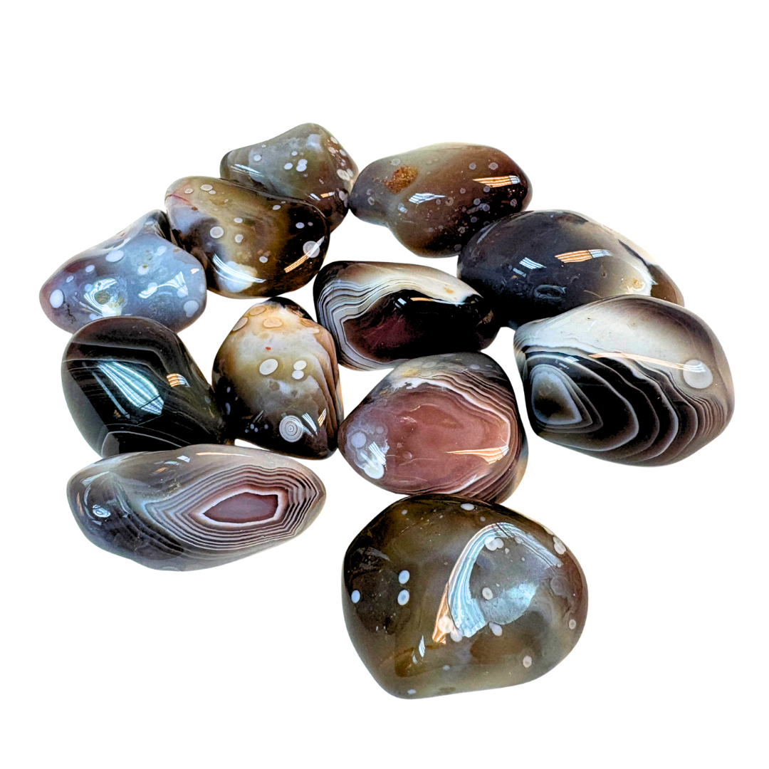Grey Banded Agate