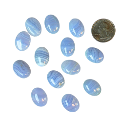 Blue Lace Agate Cabochon