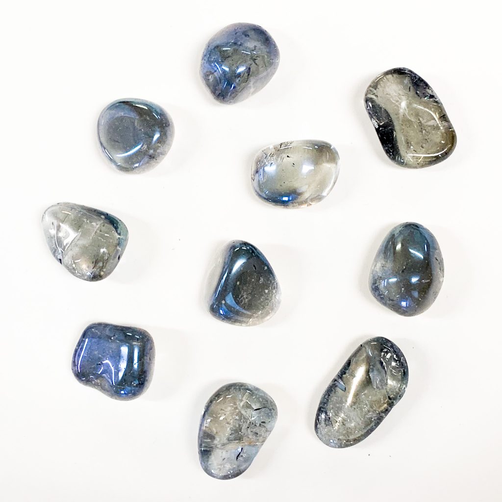 Dark Blue Angel Aura Quartz