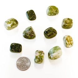 Epidote Tumbled