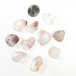 Lithium Quartz with Quarter