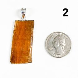 Orange Kyanite Pendant