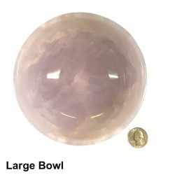 Pink Calcite Bowl - large