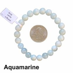 Aquamarine Bracelet 8mm