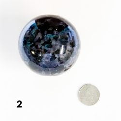 Indigo Gabbro Sphere