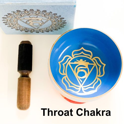 Throat Chakra Tibetan Singing Bowl