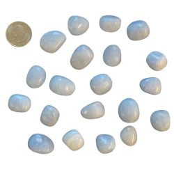Blue Calcite Tumbled