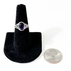 Amethyst Celtic Ring