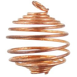 Copper-colored Cage Pendant