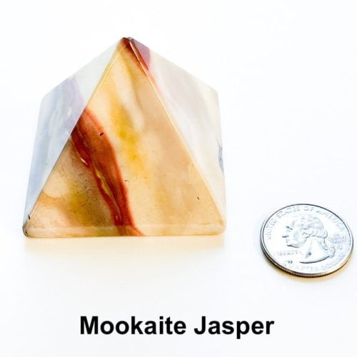 Mookaite Jasper Gemstone Pyramid -