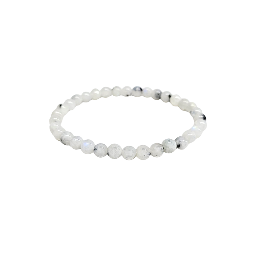 Rainbow Moonstone Bracelet 6mm