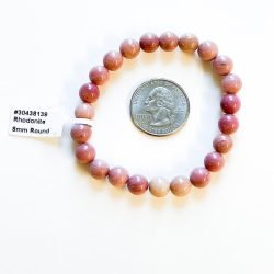 Rhodonite 8 mm Bracelet
