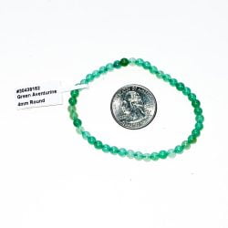 Green Aventurine Bracelet 4 mm