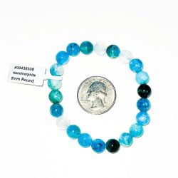 Hemimorphite 8 mm Bracelet