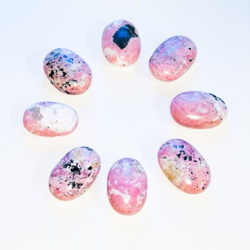 Rhodonite Palm Stone