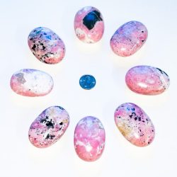 Rhodonite Palm Stone