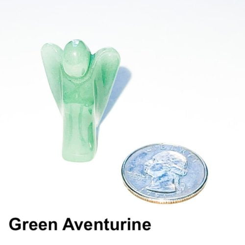 Green Aventurine Gemstone Angel