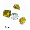 Green Apatite Small with Quarter