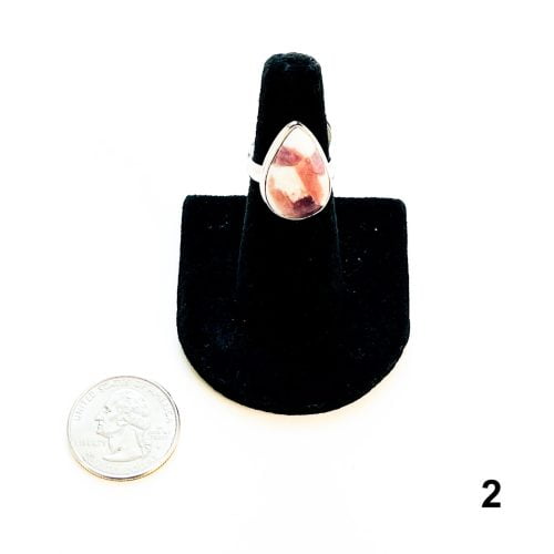 Pink Tourmaline Ring Size 6 - 2 with Quarter