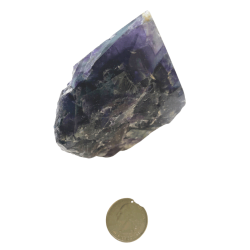 Fluorite semi polished large