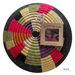 Kaleidoscope Woven Basket