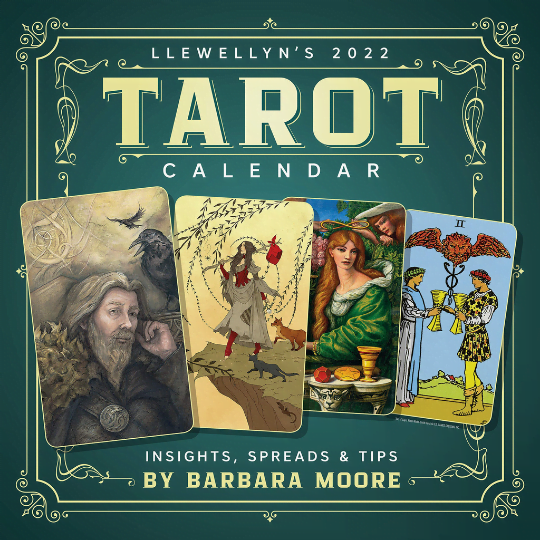 Llewellyn Calendar 2022 2022 Llewellyn's Tarot Calendar - Insights And Inspiration Wall Calendar