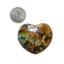 African Turquoise Heart