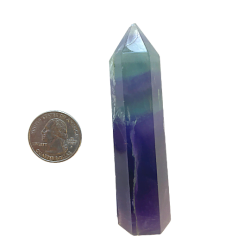 Fluorite Point quarter