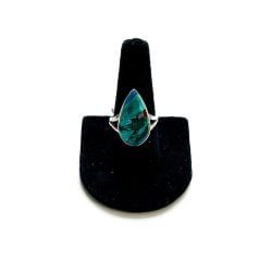 Peruvian Blue Opalina Ring Size 9 Cover Photo