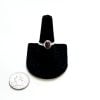 Pink Tourmaline ring Size 9 with quarter
