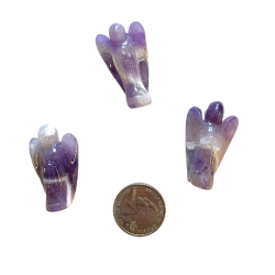 Amethyst Angel 1.5_ with quarter