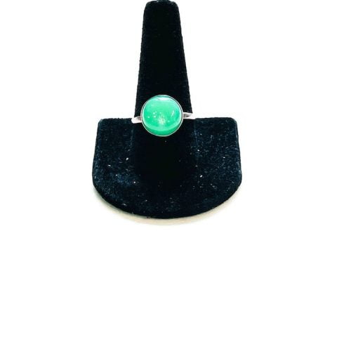 Chrysoprase Ring Size 11 Cover Photo