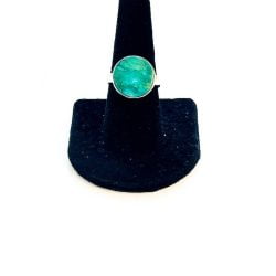 Peruvian Blue Opalina Ring Size 10 Cover Photo
