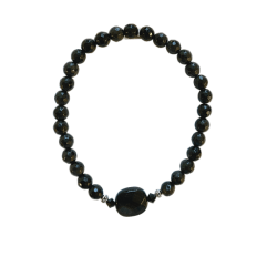 Black Obsidian 6mm Bracelet TA
