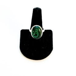 Malachite in Chrysocolla Ring Size 11 Cover Photo