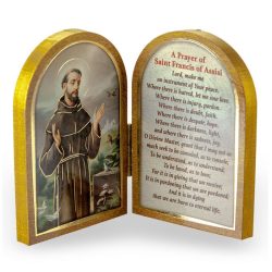 St Francis with prayer 1204-310