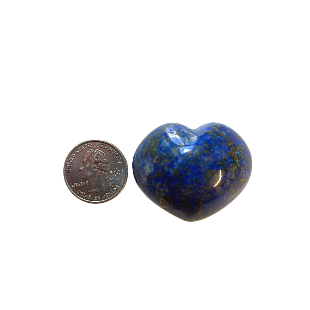 LAPIS LAZULI HEART 1.5"