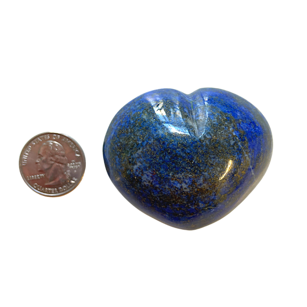 LAPIS LAZULI HEART 2.25"